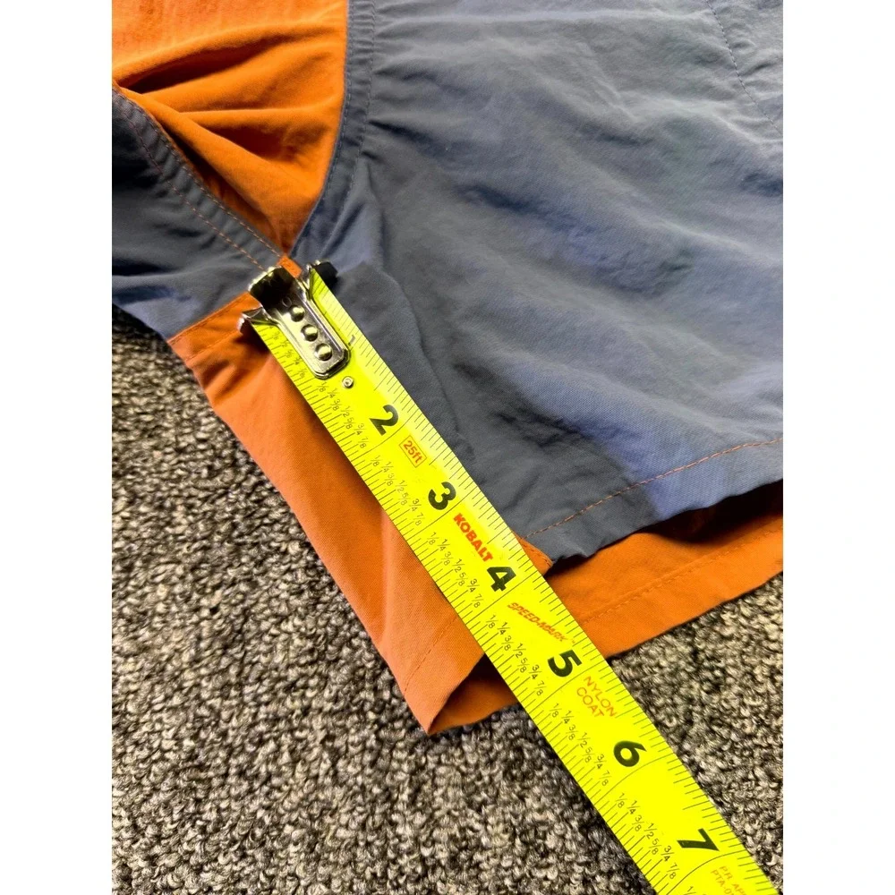 Patagonia Swim Shorts Mens Large Blue Orange Two Tone Nylon NetPlus Shells